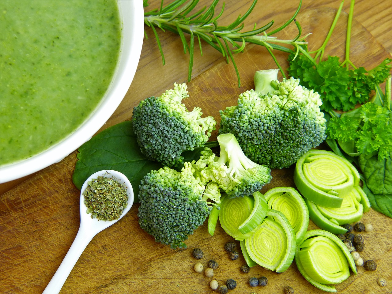 飲食中多補充「綠色營養品」抗氧化